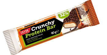 CRUNCHY PROTEINBAR CARAMEL VANILLA 40 G - Luckyfarma.it