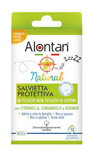 ALONTAN NATURAL SALVIETTA MONOUSO 12 PEZZI - Luckyfarma.it
