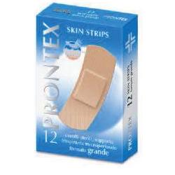 CEROTTO PRONTEX SKIN STRIPS FORMATO GRANDE ASTUCCIO 12 PEZZI - Luckyfarma.it