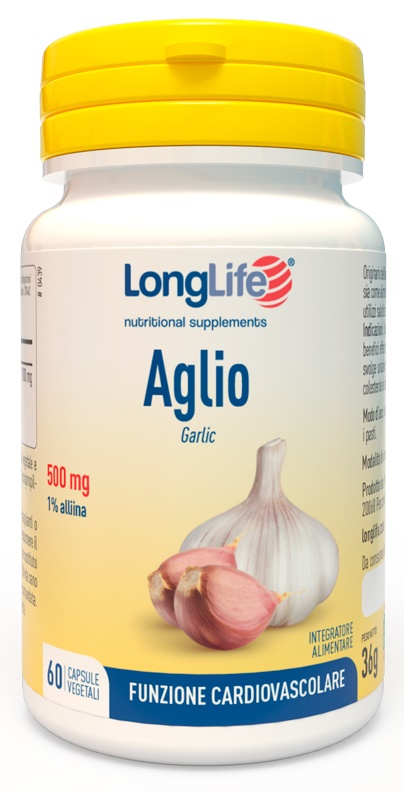 LONGLIFE AGLIO 60 CAPSULE VEGETALI - Luckyfarma.it