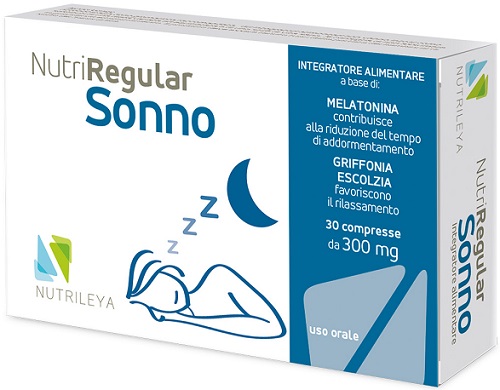 NUTRIREGULAR SONNO 30 COMPRESSE - Luckyfarma.it