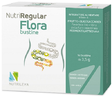 NUTRIREGULAR FLORA 14 BUSTINE - Luckyfarma.it