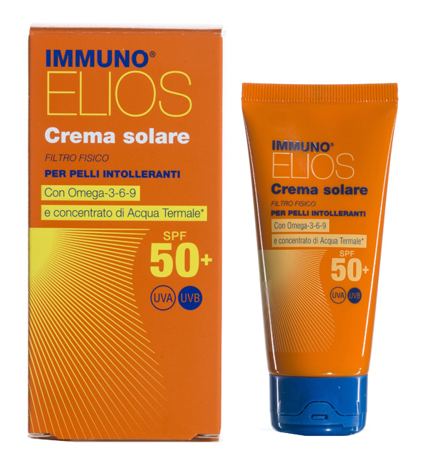 IMMUNO ELIOS  CREMA SOLARE SPF 50+ PELLI INTOLLERANTI - Luckyfarma.it