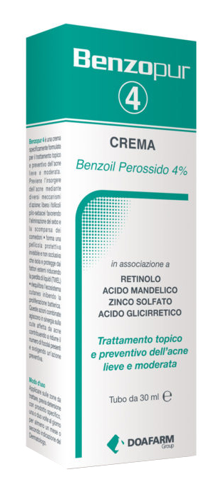 BENZOPUR 4 CREMA 30 ML - Luckyfarma.it