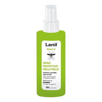 LENIL NATURAL SOLUZIONE ANTIZANZARA IN FLACONE + POMPA SPRAY 100 ML - Luckyfarma.it