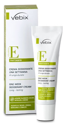 VEBIX PHYTAMIN CREMA DEODORANTE 1 SETTIMANA 25 ML - Luckyfarma.it