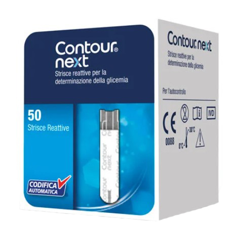 CONTOUR GLICEMIA STRISCE REATTIVE 50 PEZZI - Luckyfarma.it
