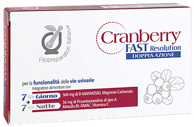 CRANBERRY D-FAST 7 COMPRESSE + 7 COMPRESSE - Luckyfarma.it