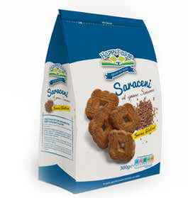 HAPPY FARM BISCOTTI SARACENI 300 G - Luckyfarma.it