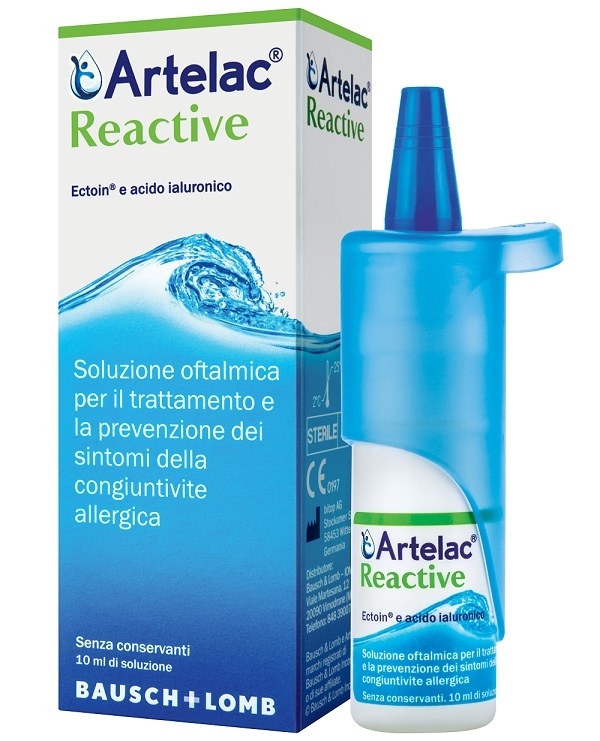 ARTELAC REACTIVE SOLUZIONE OFTALMICA MULTIDOSE FLACONE 10 ML - Luckyfarma.it