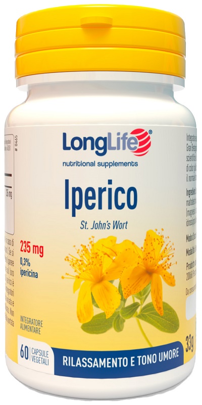 LONGLIFE IPERICO 60 CAPSULE VEGETALI - Luckyfarma.it