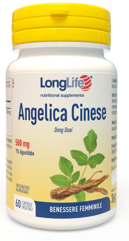 LONGLIFE ANGELICA CINESE 60 CAPSULE VEGETALI - Luckyfarma.it