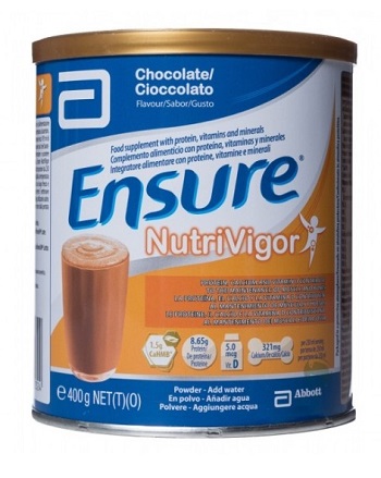 ENSURE NUTRIVIGOR CIOCCOLATO 400 G - Luckyfarma.it