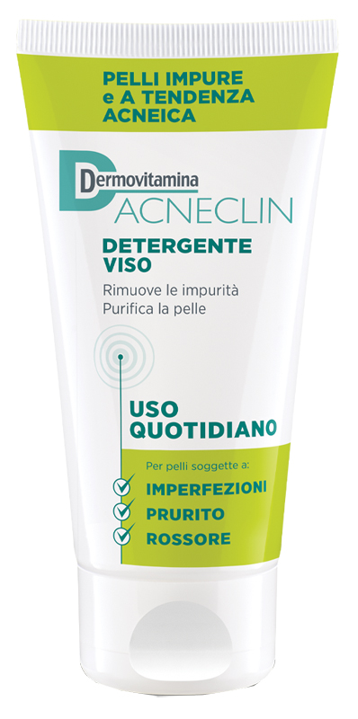 DERMOVITAMINA ACNECLIN DETERGENTE VISO 200 ML - Luckyfarma.it