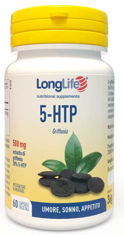 LONGLIFE 5-HTP 60 CAPSULE VEGETALI - Luckyfarma.it