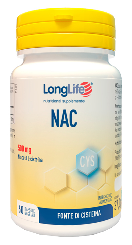 LONGLIFE NAC 60 CAPSULE VEGETALI - Luckyfarma.it