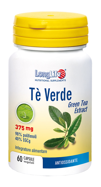 LONGLIFE TE VERDE 60 CAPSULE VEGETALI - Luckyfarma.it