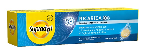 SUPRADYN RICARICA 50+ 15 COMPRESSE EFFERVESCENTI - Luckyfarma.it