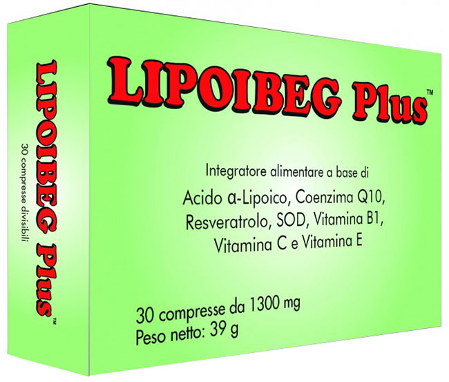LIPOIBEG PLUS 30 COMPRESSE DA 1300 MG - Luckyfarma.it