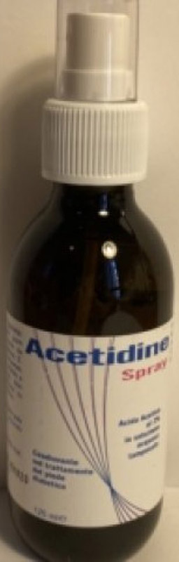 LOZIONE ALL'ACIDO ACETICO 2% IGIENIZZANTE ACETIDINE SPRAY DA125ML - Luckyfarma.it