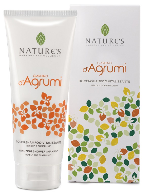 NATURE'S GIARDINO D'AGRUMI DOCCHIASHAMPOO VITALIZZANTE 200 ML - Luckyfarma.it