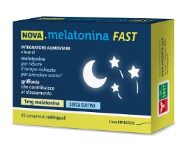 NOVA MELATONINA FAST 45 COMPRESSE 1MG DI MELATONINA - Luckyfarma.it