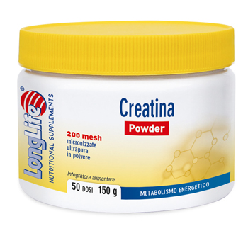 LONGLIFE CREATINA MICRONIZZATA 200 G - Luckyfarma.it