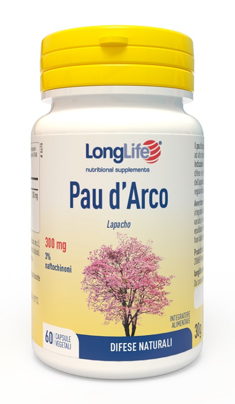 LONGLIFE PAU DARCO 60 CAPSULE VEGETALI - Luckyfarma.it