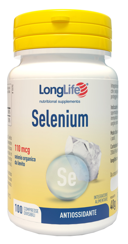 LONGLIFE SELENIUM 100 COMPRESSE - Luckyfarma.it
