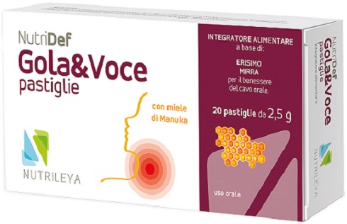 NUTRIDEF GOLA & VOCE MIELE 20 PASTIGLIE - Luckyfarma.it