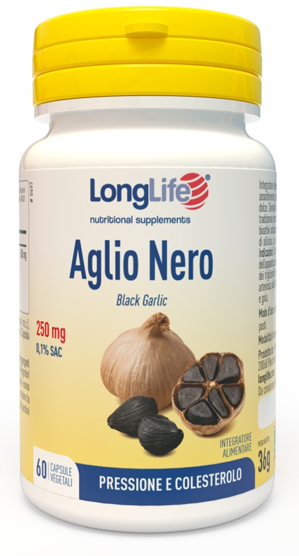 LONGLIFE AGLIO NERO 60 VEGICAPSULE - Luckyfarma.it