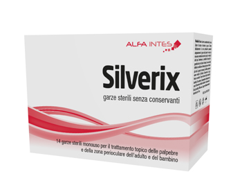 GARZA PERIOCULARE SILVERIX 14 PEZZI - Luckyfarma.it