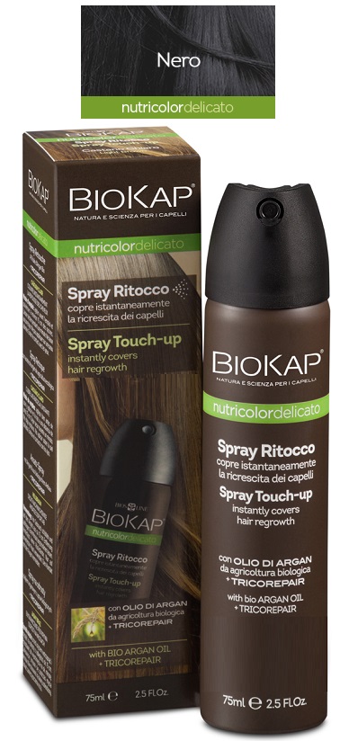 BIOS LINE BIOKAP NUTRICDEL SPRAY RITOCCO NERO 75 ML - Luckyfarma.it