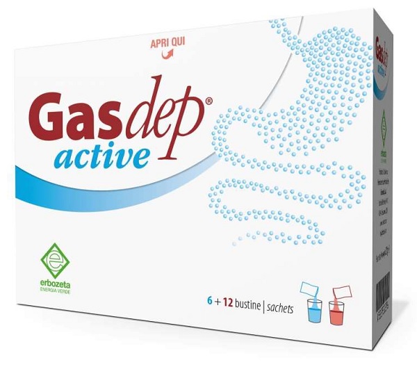 GASDEP ACTIVE 6+12 BUSTINE - Luckyfarma.it