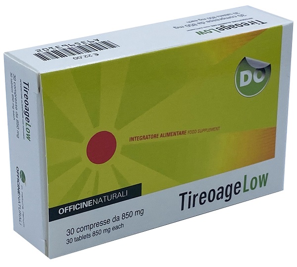 TIREOAGE LOW 30 COMPRESSE 850 MG - Luckyfarma.it