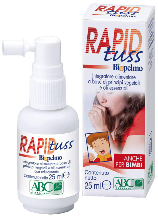 BIOPELMO RAPID TUSS SPRAY 25 ML - Luckyfarma.it