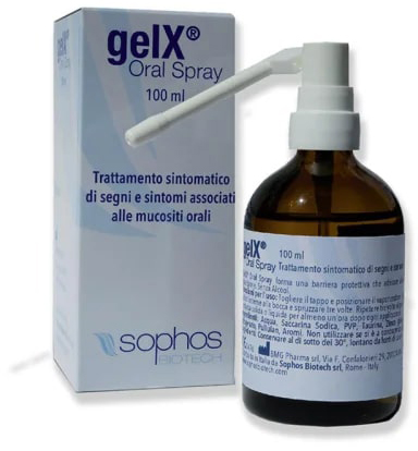 GEL SPRAY ORALE PER TRATTAMENTO SINTOMATICO SEGNI E SINTOMI ASSOCIATI ALLE MUCOSITI ORALI - Luckyfarma.it