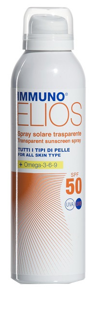 IMMUNO ELIOS SPRAY SOLARE TRASPARENTE SPF 50 150 ML - Luckyfarma.it