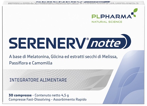 SERENERV NOTTE 40 COMPRESSE 0,8 MG - Luckyfarma.it