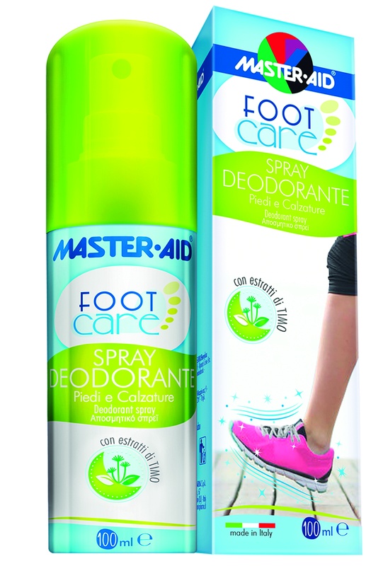 MASTER-AID FOOT CARE SPRAY DEODORANTE 100 ML - Luckyfarma.it