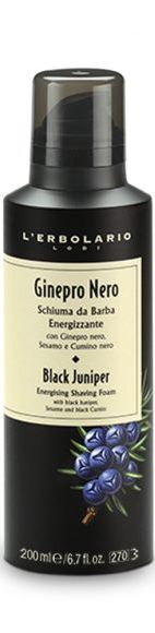 GINEPRO NERO SCHIUMA DA BARBA ENERGIZZANTE 200 ML - Luckyfarma.it