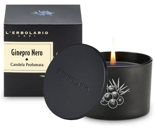 GINEPRO NERO CANDELA CON COPERCHIO EDIZIONE LIMITATA 28 ORE - Luckyfarma.it