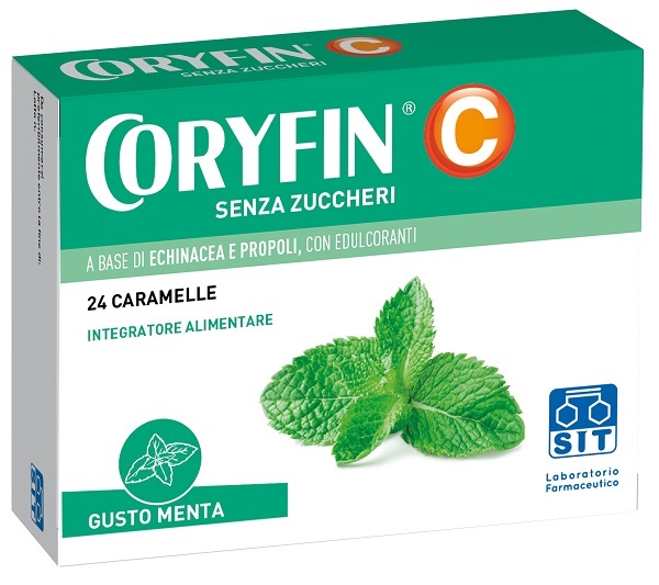 CORYFIN C SENZA ZUCCHERO MENTOLO 48 G - Luckyfarma.it