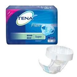 PANNOLONE A CINTURA PER INCONTINENZA TENA FLEX SUPER EXTRA LARGE 30 PEZZI - Luckyfarma.it