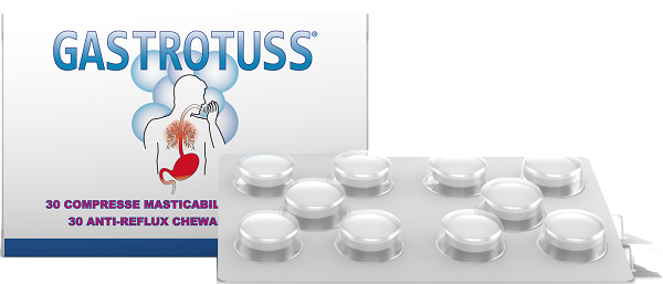 GASTROTUSS ANTIREFLUSSO 30 COMPRESSE MASTICABILI - Luckyfarma.it