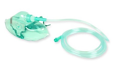 MASCHERA OSSIGENO CON TUBO PER ADULTI - Luckyfarma.it