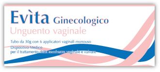 EVITA GINECOLOG UNGUENTO VAGINALE TUBO DA 30 G + 6 APPLICATORI VAGINALI MONOUSO - Luckyfarma.it