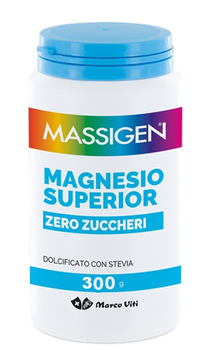MASSIGEN MAGNESIO SUPERIOR ZERO ZUCCHERI 300 G - Luckyfarma.it