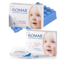 ASPIRATORE NASALE ISOMAR SET + 3 FILTRI OMAGGIO - Luckyfarma.it