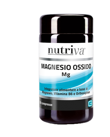 NUTRIVA MAGNESIO OSSIDO GI GROUP 50 COMPRESSE 1 G - Luckyfarma.it
